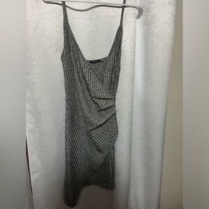 Silver sparkly dress